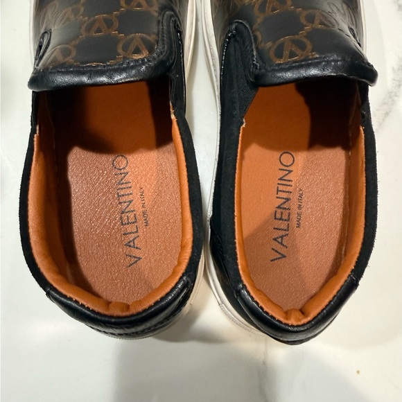 Valentino by Mario Valentino Regina Leather & Suede Slip-On Sneaker - Picture 12 of 12